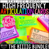 Real Life Articulation Flashcards using High Frequency Wor