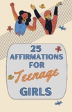 25 Affirmations for Teenage Girls E-Book Vol. 1 (EPUB E-Book)
