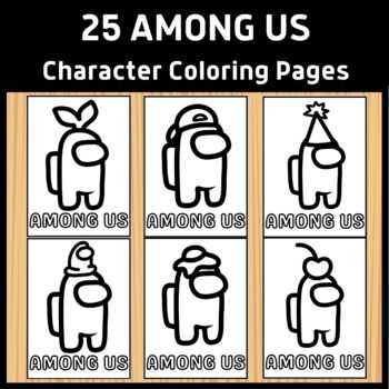 4700 Coloring Pages Among Us Character Printable  HD