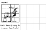 25 Animal Grid Drawing Worksheets