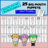 25 Big Mouth Puppets T-Shirt Buddies