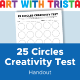 25 Circles Creativity Test