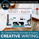 25+ Creative Writing Activities + Projects GRADES 6-12 (Di