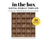 25 Empty Cardboard Box Template, PNG, In the Box Photograp