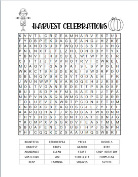 25 Fall Word Search Puzzles by Julie Moses Art and Learning Resources