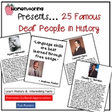 25 Famous ... Deaf People in History