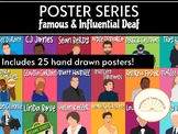 25 Famous & Influential Deaf Posters - for any classroom &