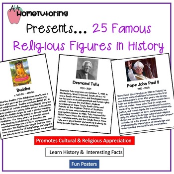 Preview of 25 Famous ... Religious Figures in History