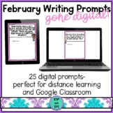 25 February Writing Prompts Gone Digital!