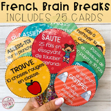 25 French Brain Breaks for DPA and Classroom Management