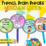 25 French Brain Breaks for DPA and Classroom Management - 