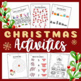 25 Fun Christmas Activities for Kids: I Spy, Coloring, Wor