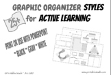 25+ Graphic Organizer Styles for Active Learning Black, Gr