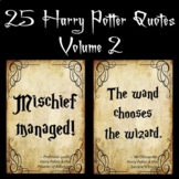 25 Harry Potter Quotes Volume 2