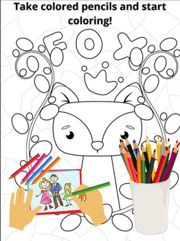Preview of Kids Coloring Pages Animal | Cartoon Character Drawing