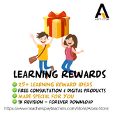 25+ Learning Reward Ideas + FREE PERSONALIZED 3 PRINTABLE 