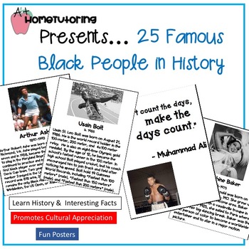 Preview of 25 Most Famous... Black People in History