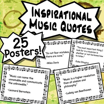 25 Musician Quotes Music Ed Advocacy Inspiration Appreciation