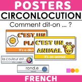 FRENCH Circumlocution Posters for Bulletin Board - Display