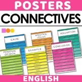 ENGLISH Connectives - Posters for the Language Class - Wri