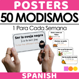 SPANISH Idioms - 50 Modismos - 1 Idiomatic Expression per 