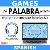 Pasapalabra - Revision Game Activity for Spanish 3 and 4