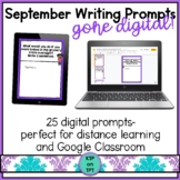 25 September Writing Prompts Gone Digital!