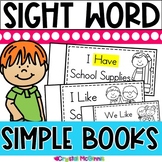 25 Sight Word Books | Kindergarten Reading Books | Sight W