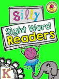 25 Silly Sight Word Readers for Kindergarten {Printable Sl