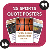 25 Sports Quotes | Posters for Gym and Physical Education 