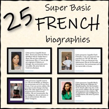 meaning of biography in french