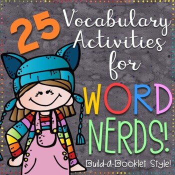 Preview of 25 Vocabulary Activities for Any Word List