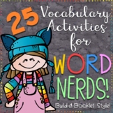 25 Vocabulary Activities for Any Word List
