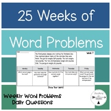 25 Weeks of Word Problems