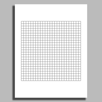 full page graph paper template