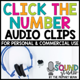 Click the Number Audio Clips - Sound Files for Digital Resources