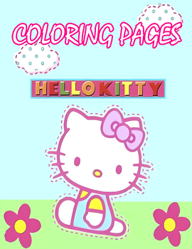 Preview of 25 pages hello kitty - Coloring - cartoons coloring book for kids-clipart sheets