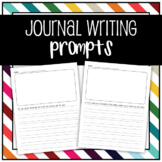25 pages of Journal Writing Prompts for Elementary Students