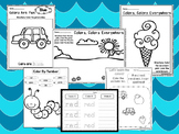 250 Printable Preschool Learn Our Colors Worksheets. Homes