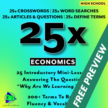 Preview of 25x: Economics - FREE CHAPTER PREVIEW - 25 Important Lessons in Economics