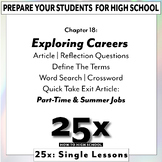 25x How-To HS: Career Exploration / Part-Time & Summer Jobs
