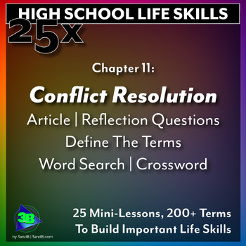 Preview of 25x Life Skills HS: Conflict Resolution