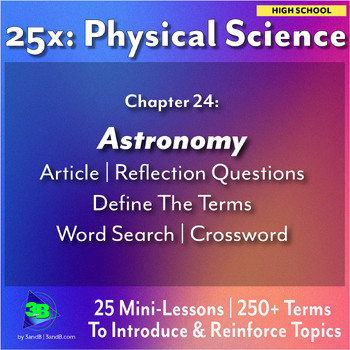 Preview of 25x: Physical Science - Astronomy