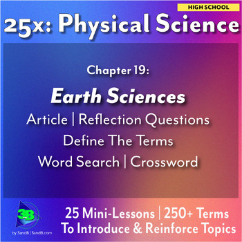 Preview of 25x: Physical Science - Earth Sciences