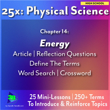 Preview of 25x: Physical Science - Energy