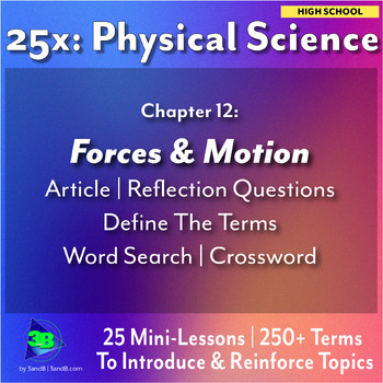 Preview of 25x: Physical Science - Forces & Motion