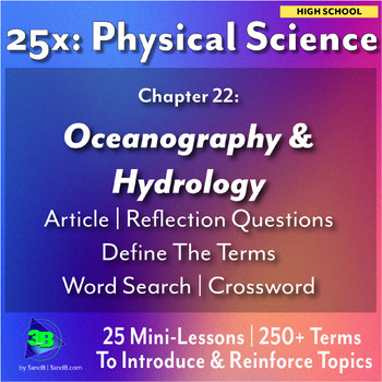 Preview of 25x: Physical Science - Oceanography & Hydrology