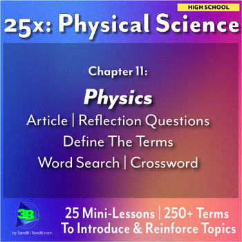 Preview of 25x: Physical Science - Physics: Uncovering the Secrets of the Universe