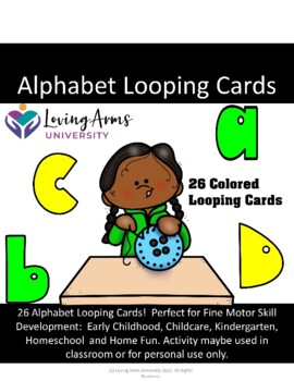 Preview of 26 Alphabet Looping Cards!