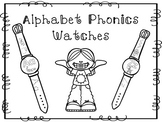 26 Alphabet Phonics Watches Printable Activity in a PDF fi